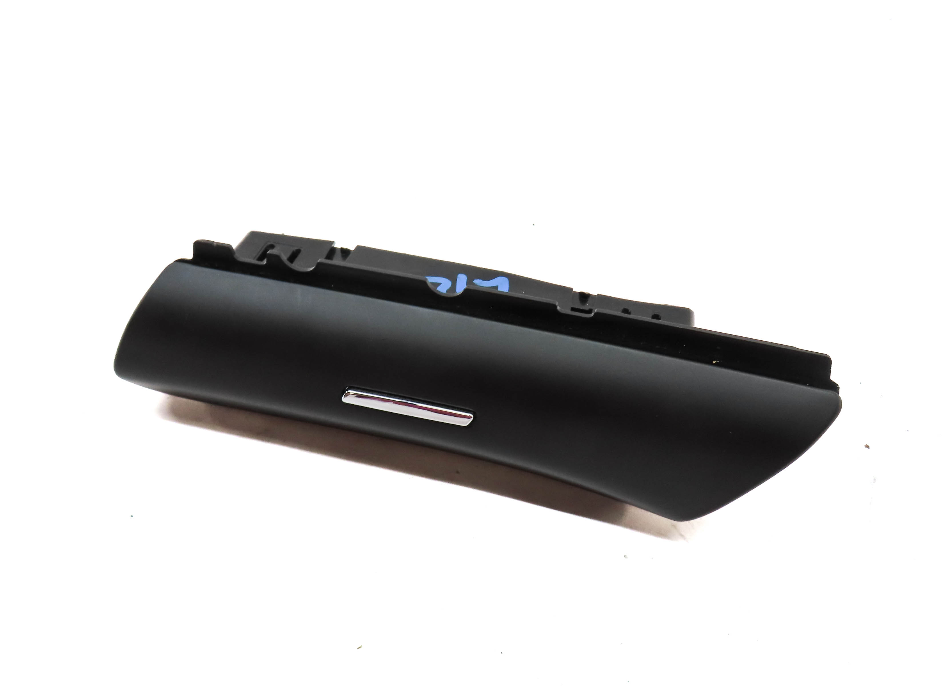 2011 PORSCHE CAYENNE HYBRID 958 REAR LEFT INTERIOR DOOR CUBBY COMPARTMENT BLACK — exact item pictured